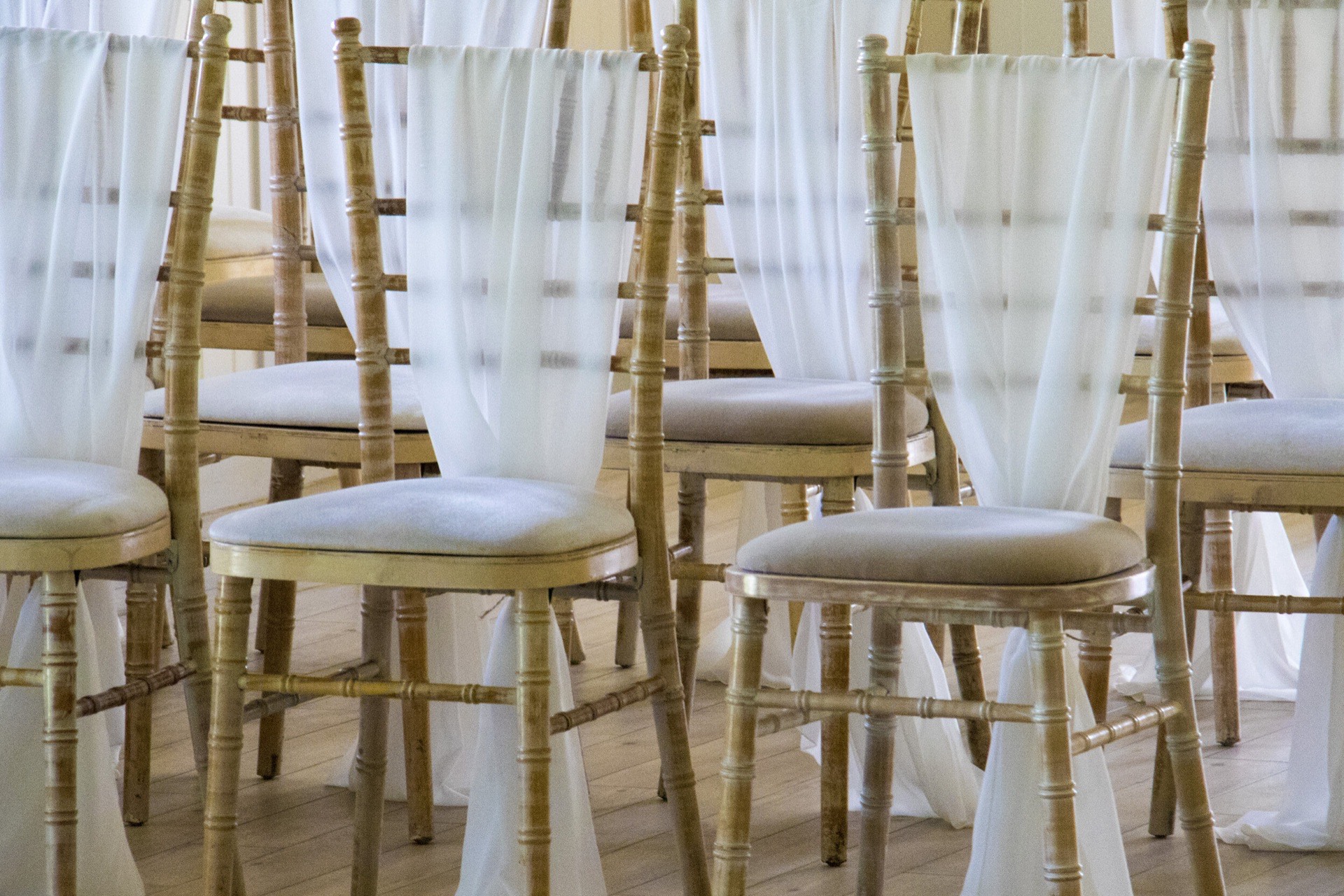 Chairs rentals by Sound Level Events