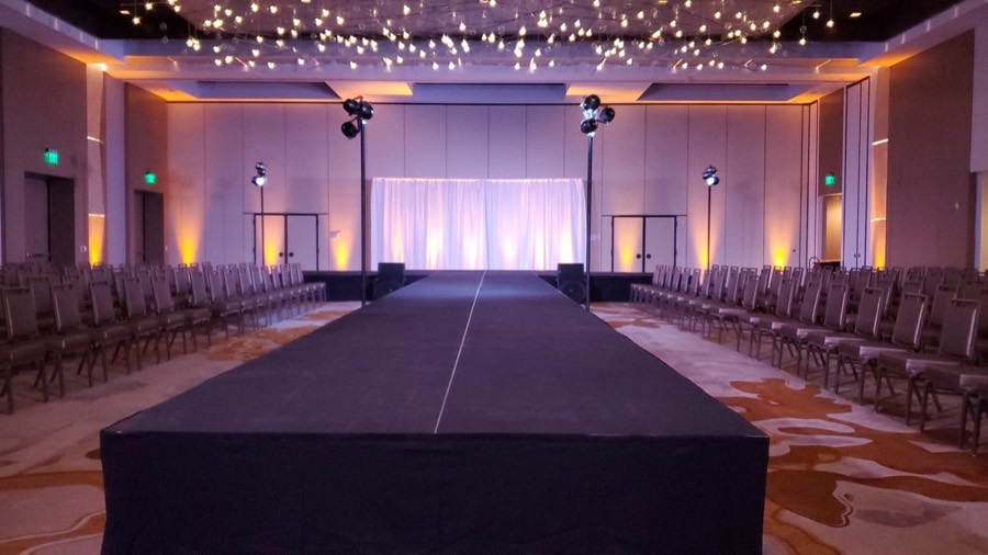 Tent rental setup by Sound Level Events