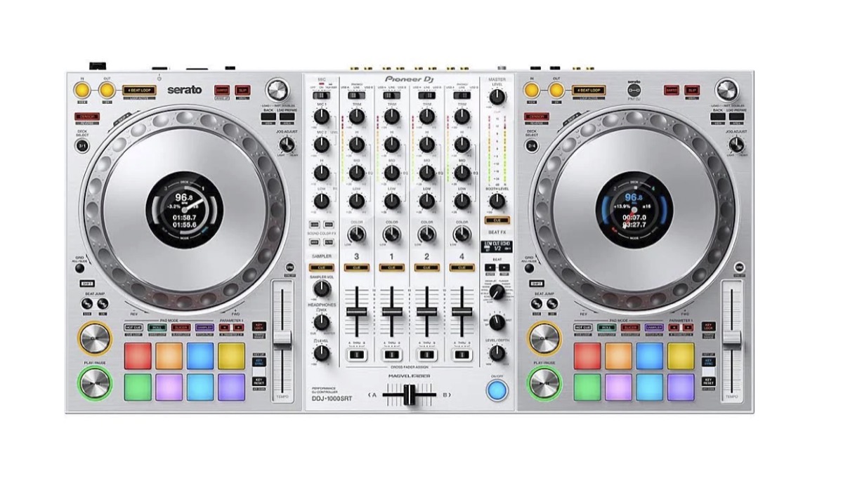 DDJ-1000SRT WHITE, DJ Equipment rental by Sound Level Events