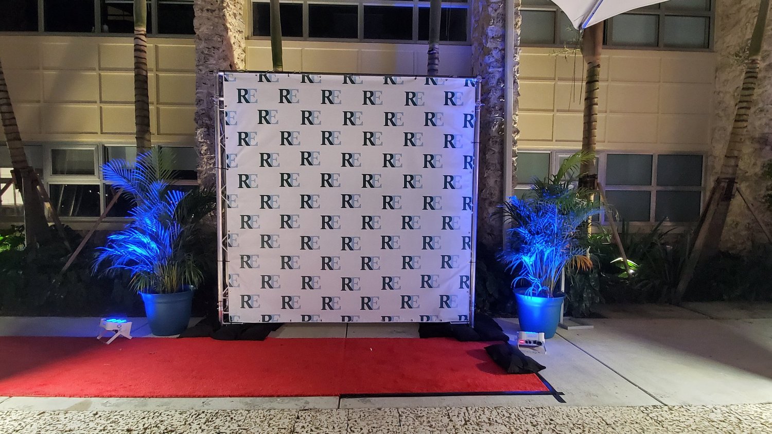 Simple step & repeat banners, Experiential Marketing rental by Sound Level Events