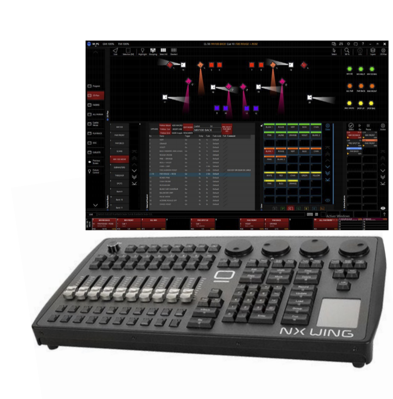 ONYX OS Lighting Controller, Lighting rental by Sound Level Events