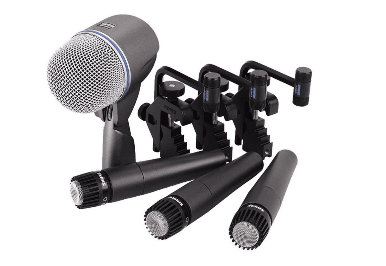 Shure DMK57-52 Drum Microphone Kit, Microphones rental by Sound Level Events