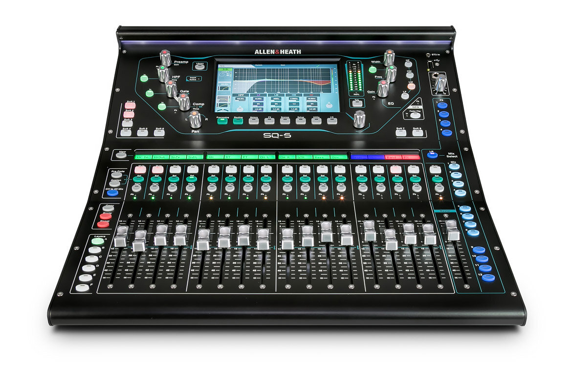 Allen & Heath SQ-5, Mixing Consoles rental by Sound Level Events