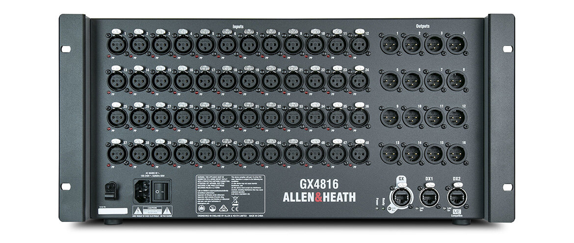 Allen & Heath GX4816, Mixing Consoles rental by Sound Level Events