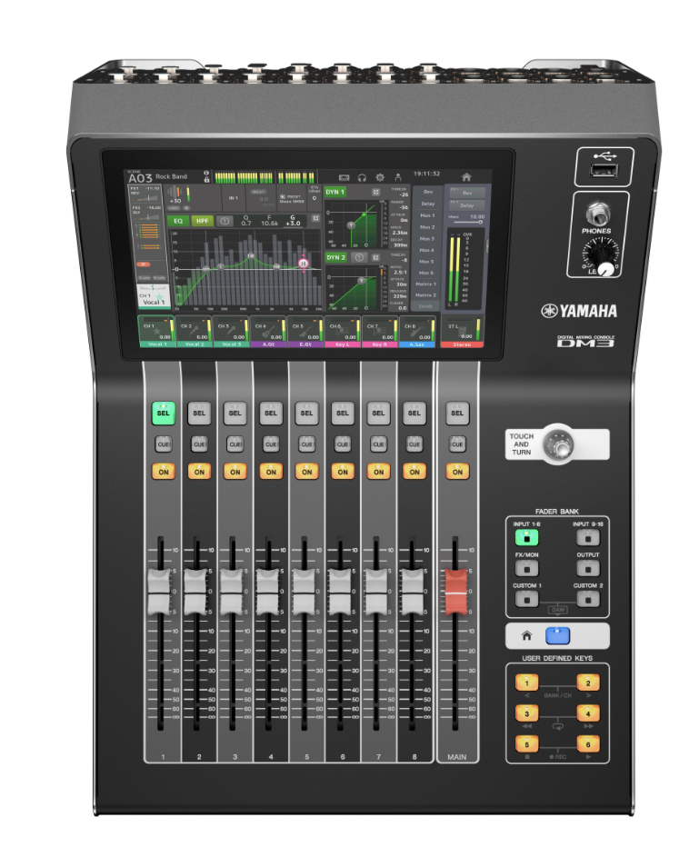 Yamaha DM3-D, Mixing Consoles rental by Sound Level Events