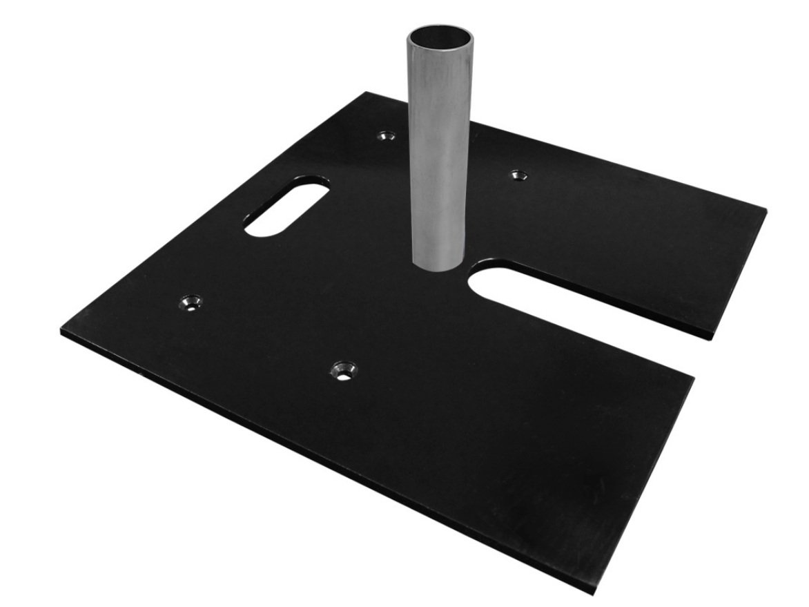 Slip Fit Base, Pipe & Drape rental by Sound Level Events