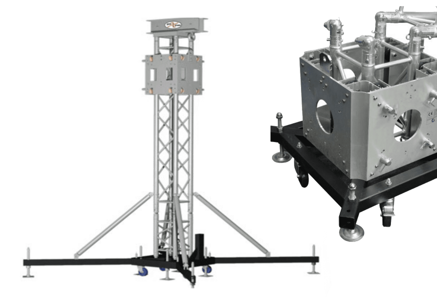 Truss Tower Stage Roofing System Package Rental, Trussing rental by Sound Level Events