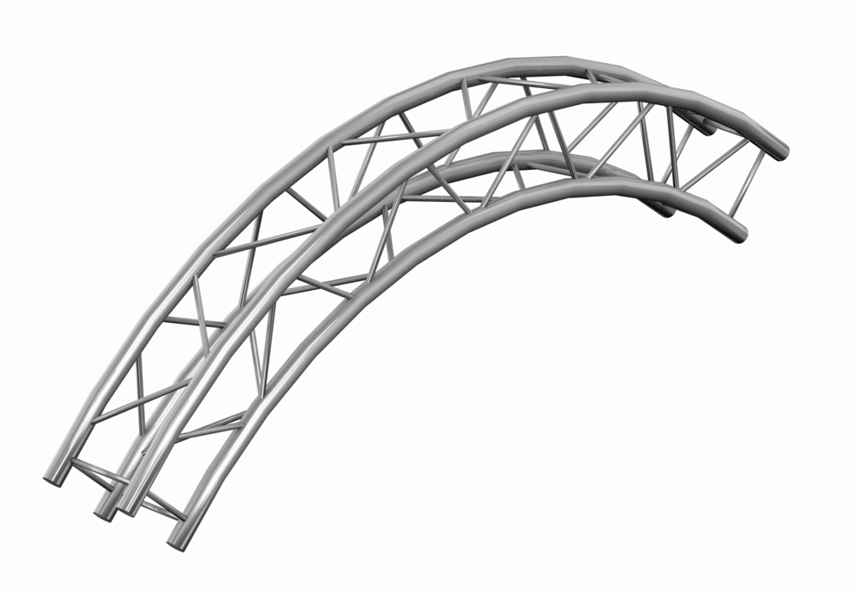 3.0 m Arc Truss Section Rental, Trussing rental by Sound Level Events