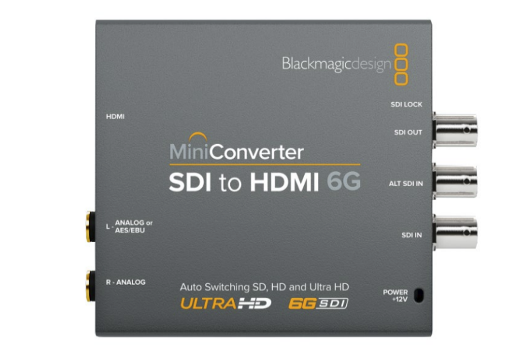 Mini Converter SDI to HDMI 6G, Video & LED Walls rental by Sound Level Events