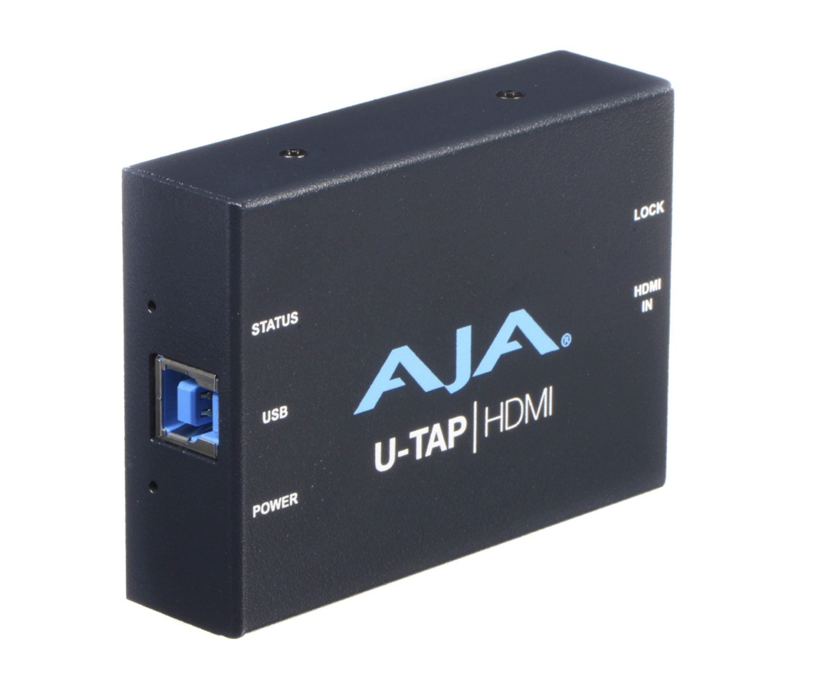AJA U-TAP USB 3.0 Powered HDMI Capture Device U-TAP-HDMI, Video & LED Walls rental by Sound Level Events
