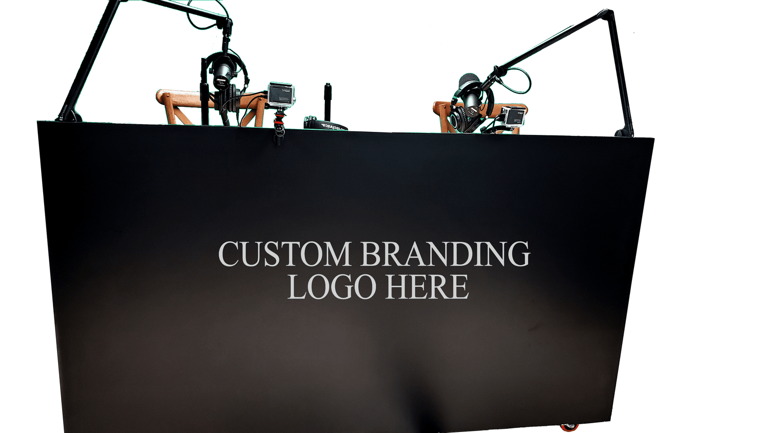 Mobile Podcast Booth, Video & LED Walls rental by Sound Level Events