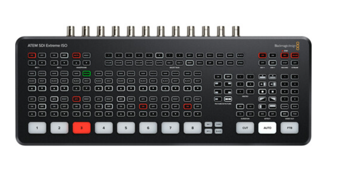 Blackmagic Design ATEM SDI Extreme ISO Switcher, Video & LED Walls rental by Sound Level Events